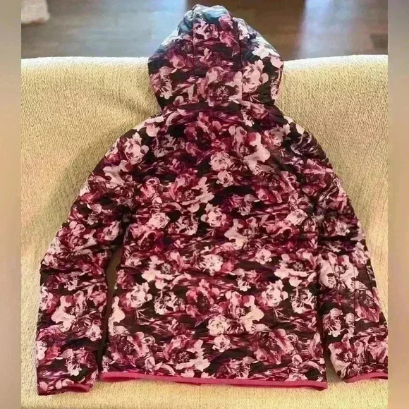 Girls Ripzone Pink Reversible Winter Jacket Size X-Large - Picture 4 of 8